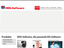 Tablet Screenshot of hds-software.com