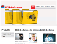 Tablet Screenshot of hds-software.de